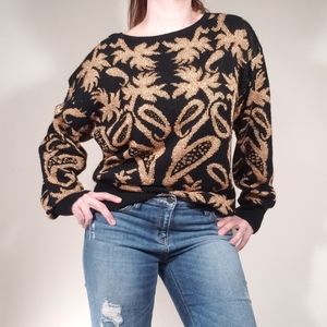 💥CLOSING SALE💥 Vintage Sparkly Chunky Sweater